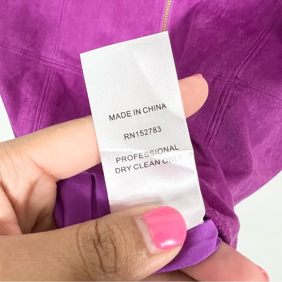 Anna Cate Tuckernuck Dora suede drop waist ruffle hem mini dress NWT small - Picture 5 of 7